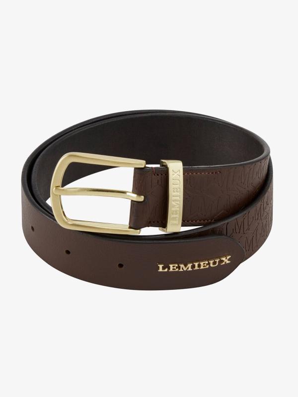 Lemieux_Debossed_Leather_belt__leren_riem_1